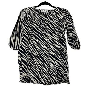 Anine Bing Kids • Zebra Stripe Mini Dress 8-10 NWT